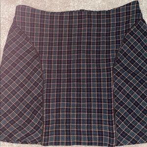 Plaid Skirt